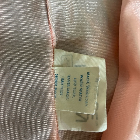 Vintage peach robe Sears The Fashion Place - Picture 6 of 8